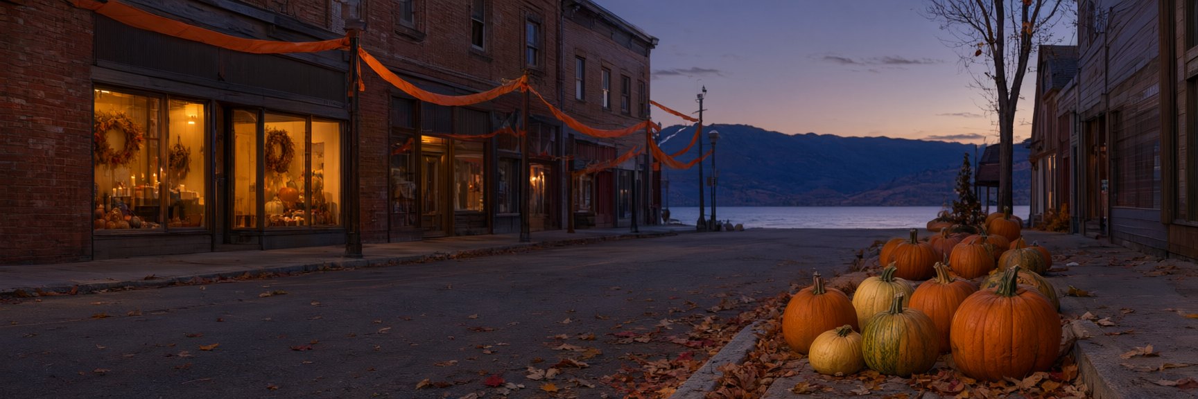Autumn and Halloween in Coldstream