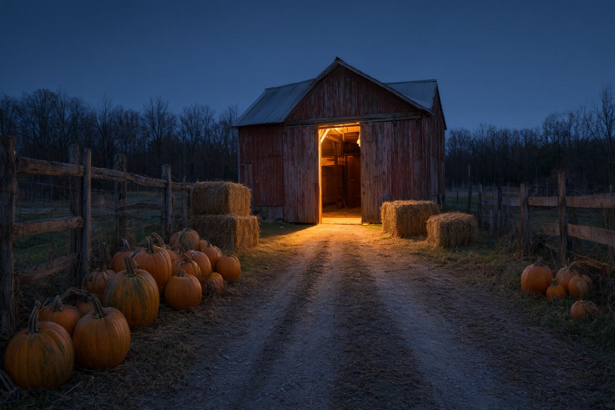 Autumn and Halloween in Coldstream