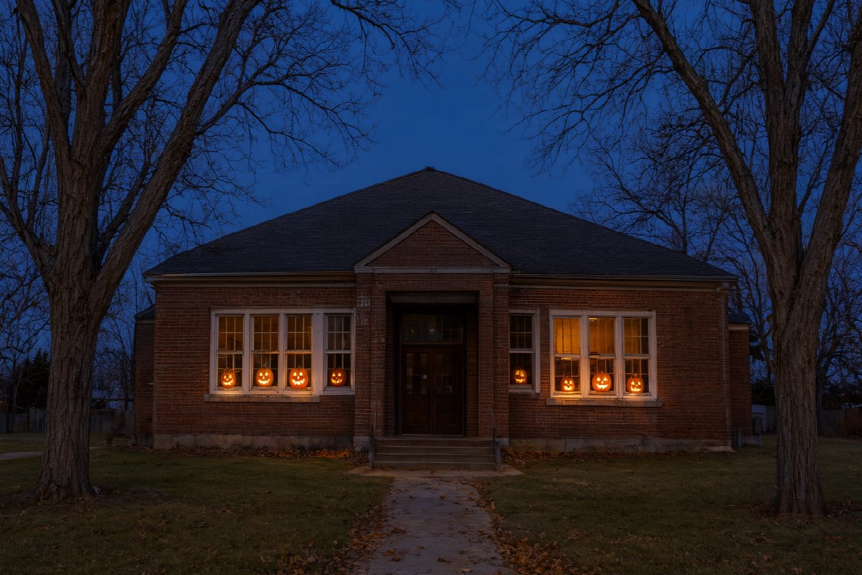 Autumn and Halloween in Coldstream