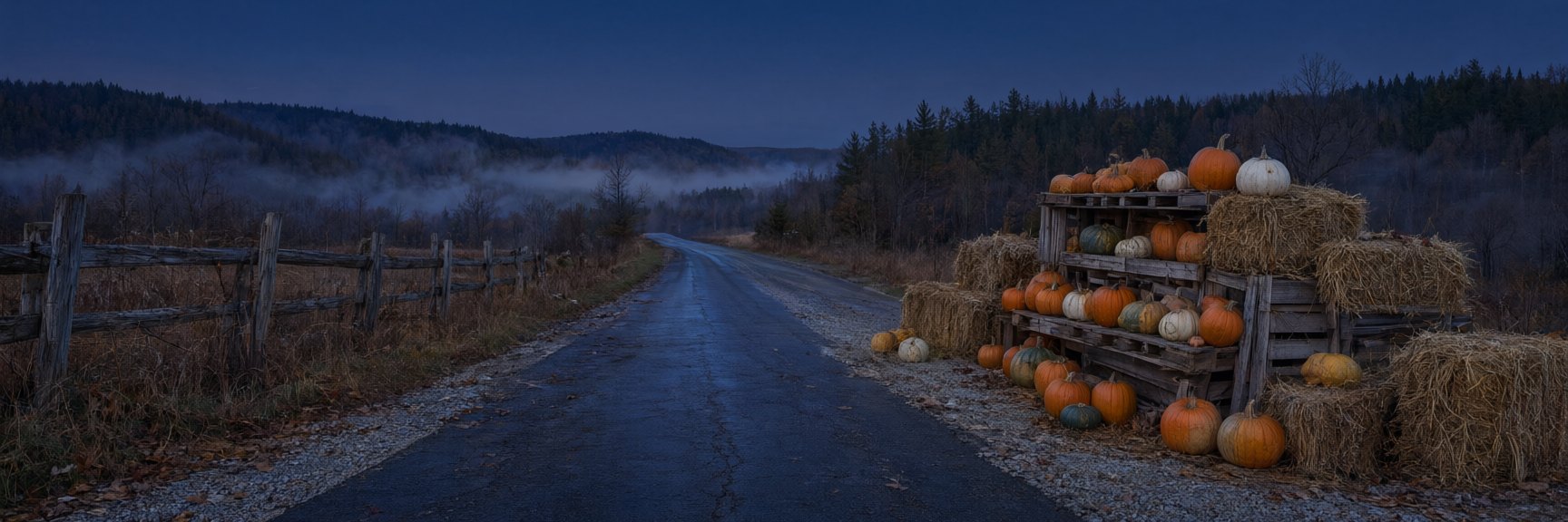 Autumn and Halloween in Enderby