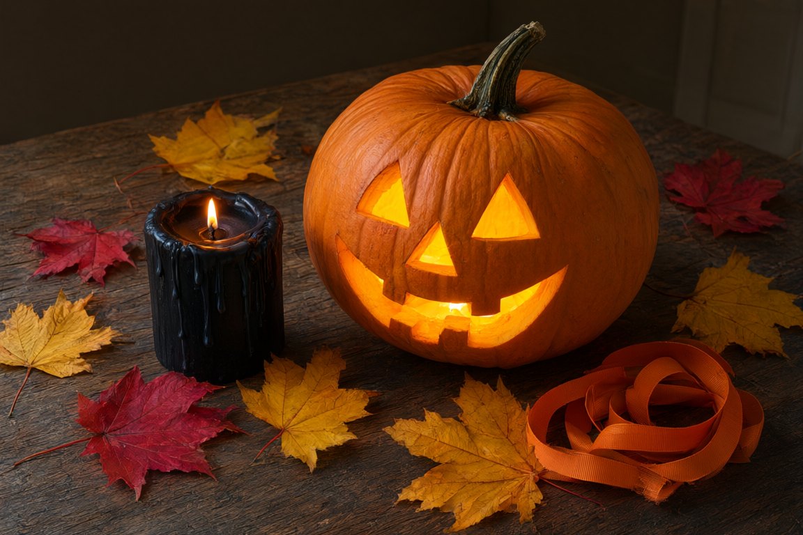 Autumn and Halloween in Enderby