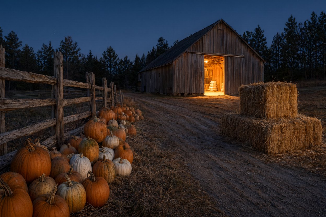 Autumn and Halloween in Keremeos