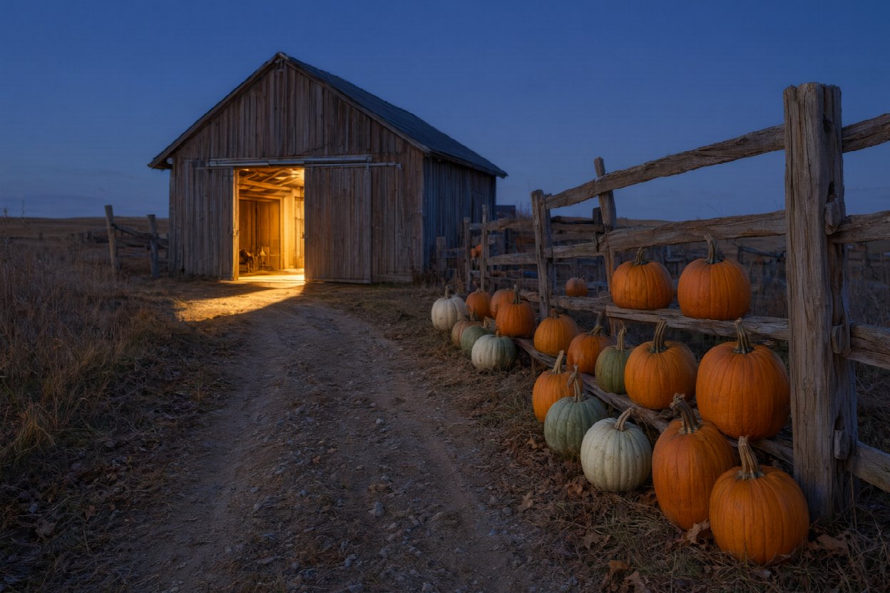 Autumn and Halloween in Lumby