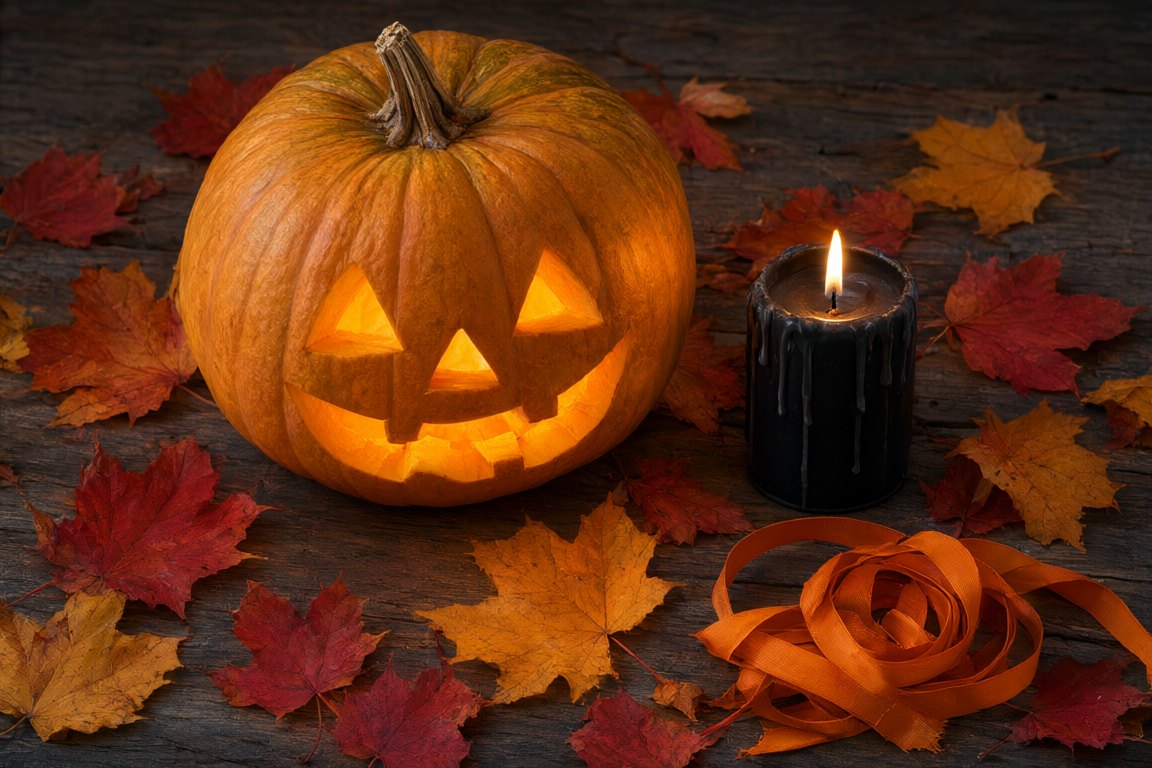 Autumn and Halloween in Lumby