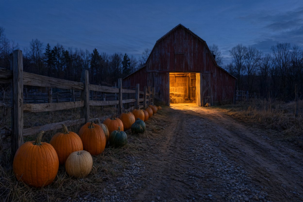 Autumn and Halloween in Naramata