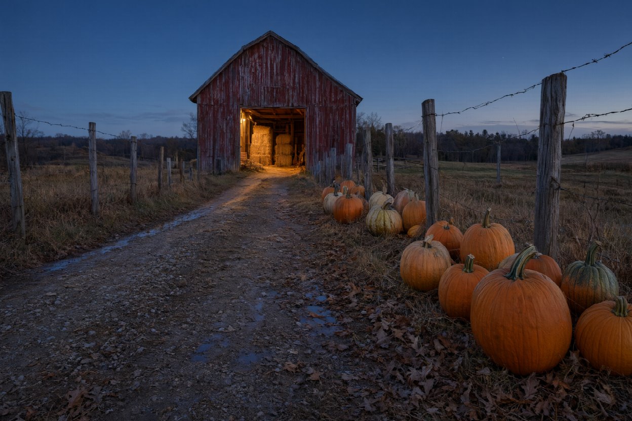 Autumn and Halloween in Okanagan Falls