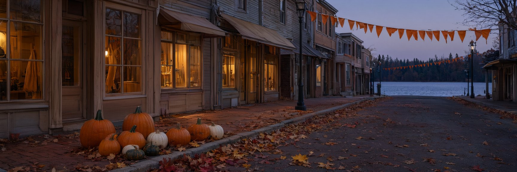 Autumn and Halloween in Peachland
