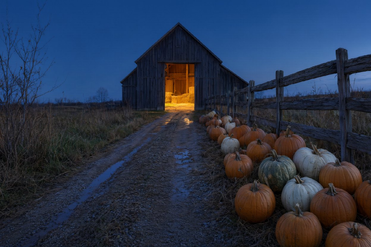 Autumn and Halloween in Peachland